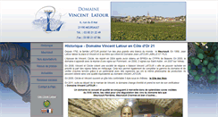 Desktop Screenshot of domaine-vincentlatour.com